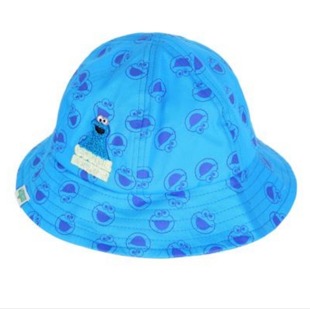 Sesame Street "COOKIE MONSTER " Bucket Hat Toddler